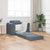 Sofa Bed Dark grey 98 x 71 x 83 cm Velvet