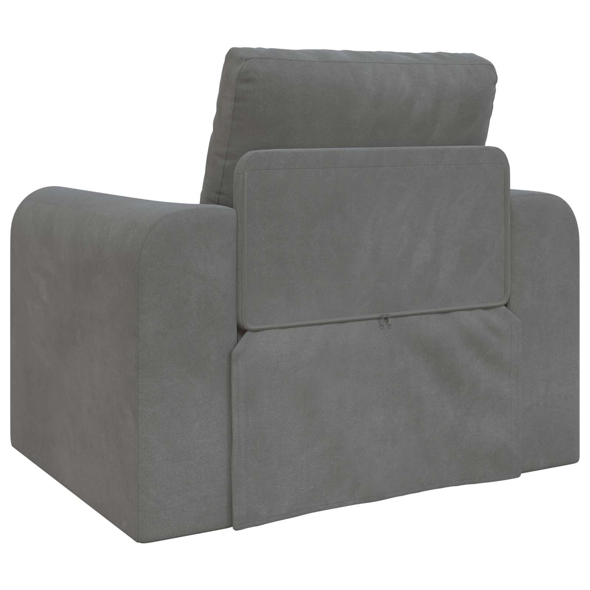 Sofa Bed Dark Grey 98 x 71 x 83 cm Velvet