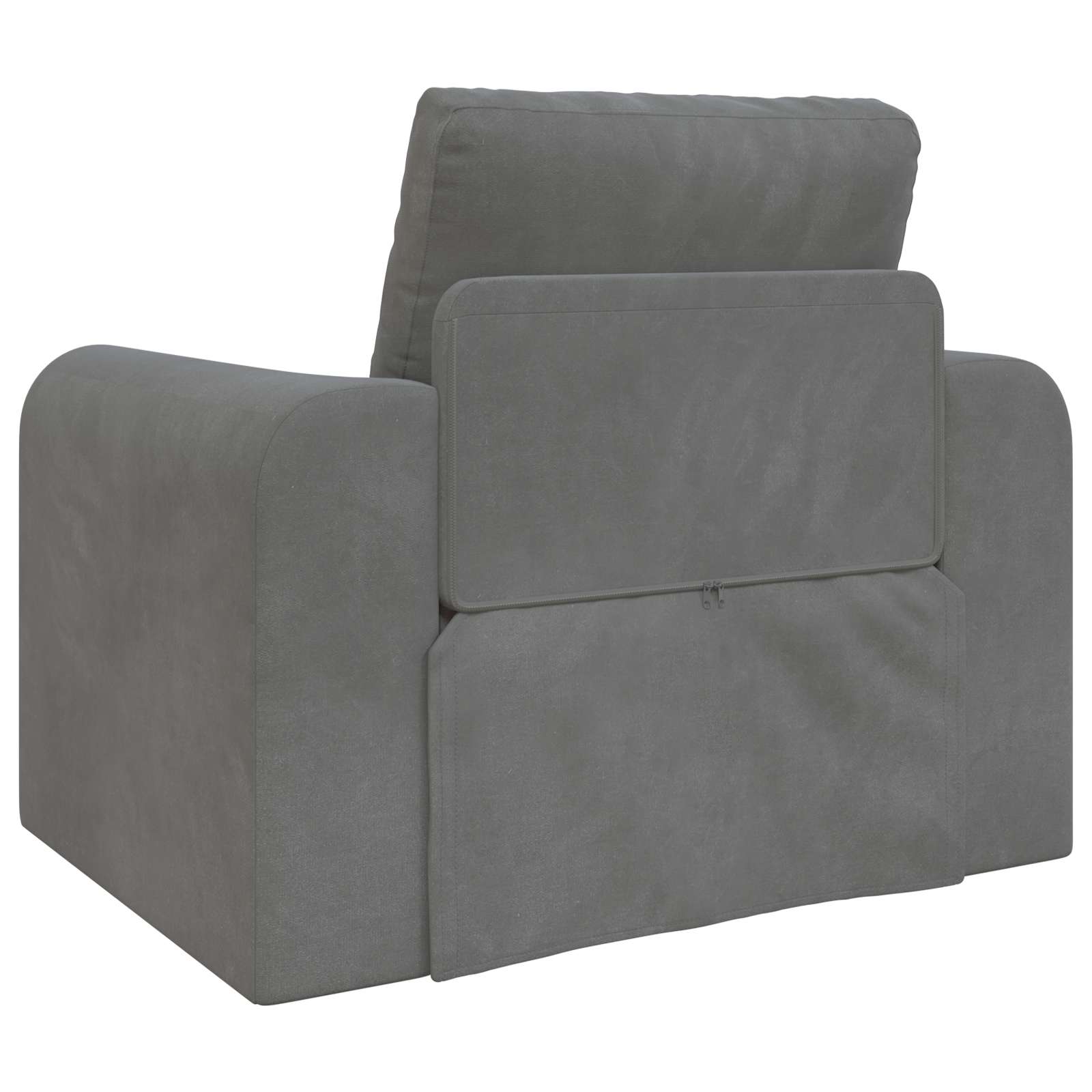 Sofa Bed Dark Grey 98 x 71 x 83 cm Velvet