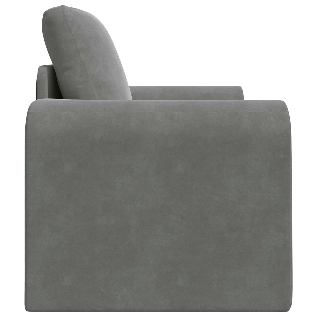 Sofa Bed Dark Grey 98 x 71 x 83 cm Velvet