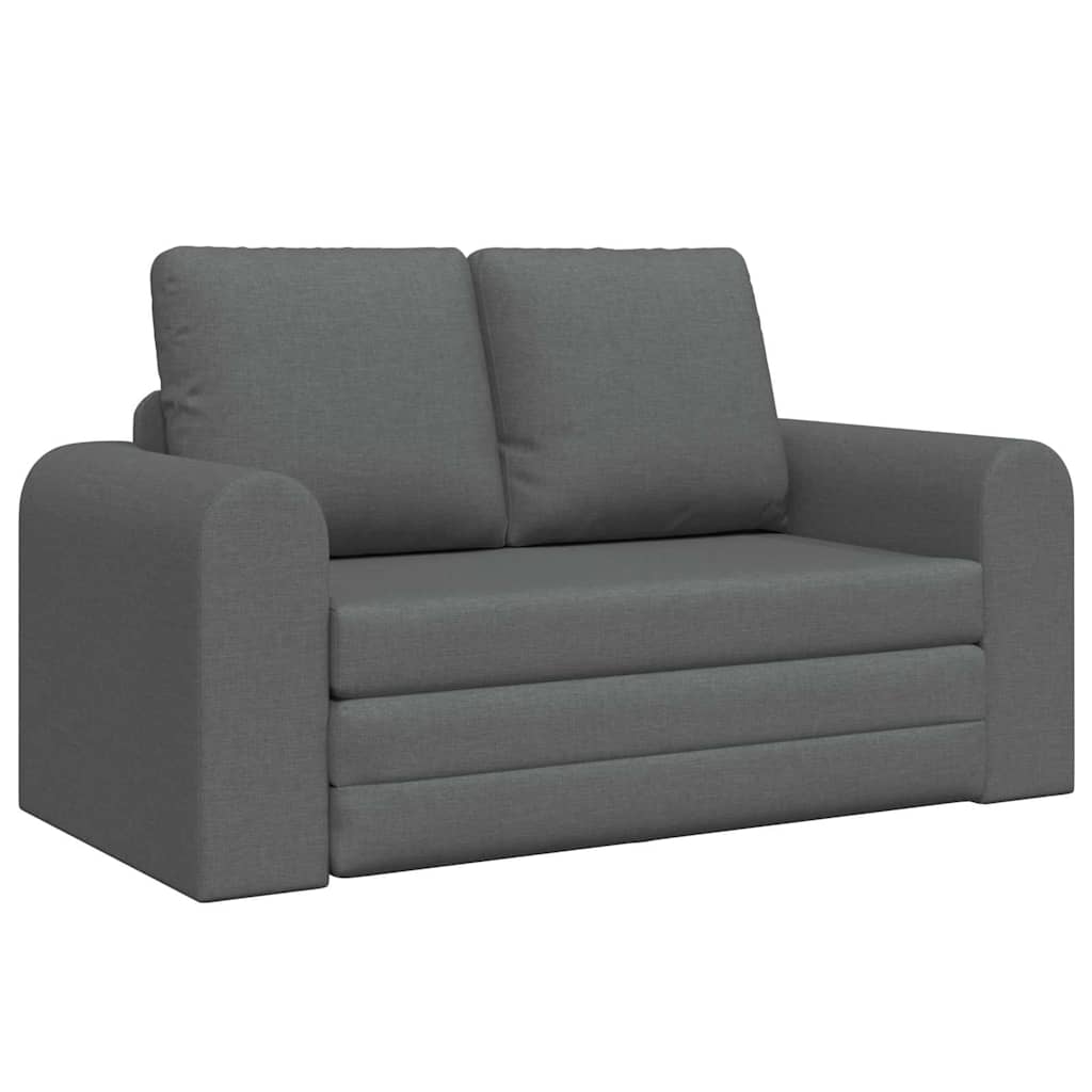 Sofa Bed Dark grey 148 x 71 x 83 cm Fabric