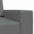 Floor Sofa Bed Dark Grey 245 x 78 x 77 cm Fabric