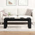 Coffee Table Black oak 102 x 50 x 35 cm Engineered Wood
