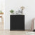 Sideboard Black Oak 70x41x75 cm Engineered Wood