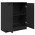 Sideboard Black 60 x 30 x 70 cm Engineered wood