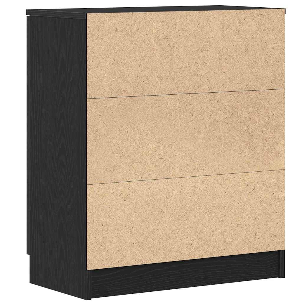 Sideboard Black 60 x 30 x 70 cm Engineered wood