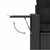 7 Piece Garden Sofa Set with Cushions Black Poly Rattan