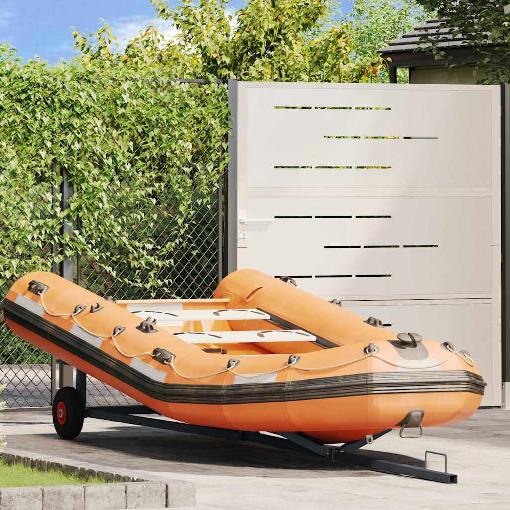 Boat Trailer Silver 302 x 107 x 42 cm Steel