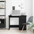 Desk Black oak 100 x 50 x 76 cm Engineered wood