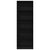 Bookcase Black oak 60 x 24 x 176 cm Engineered wood