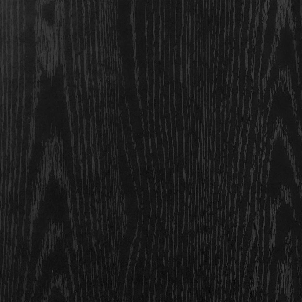 Bookcase Black oak 60 x 24 x 176 cm Engineered wood