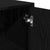 Bathroom Cabinet Black Oak 30 x 30 x 183.5 cm Engineered wood