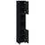 Bathroom Cabinet Black Oak 30 x 30 x 183.5 cm Engineered wood