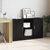Sideboard Black 120 x 30.5 x 70 cm Engineered wood