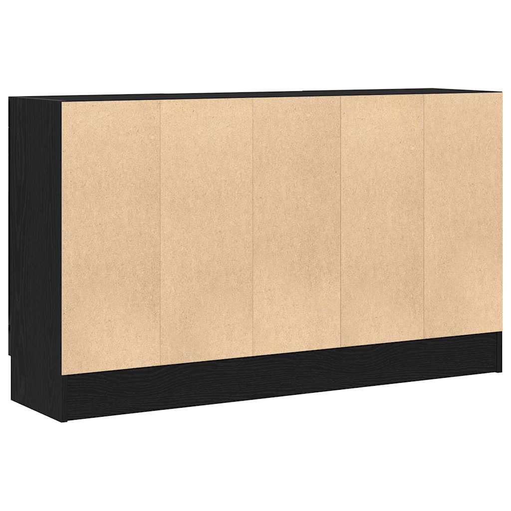Sideboard Black 120 x 30.5 x 70 cm Engineered wood