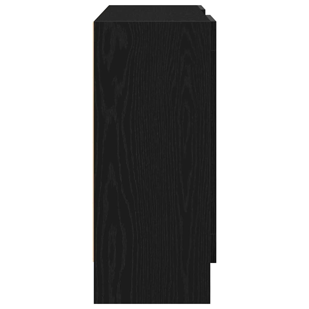 Sideboard Black 120 x 30.5 x 70 cm Engineered wood