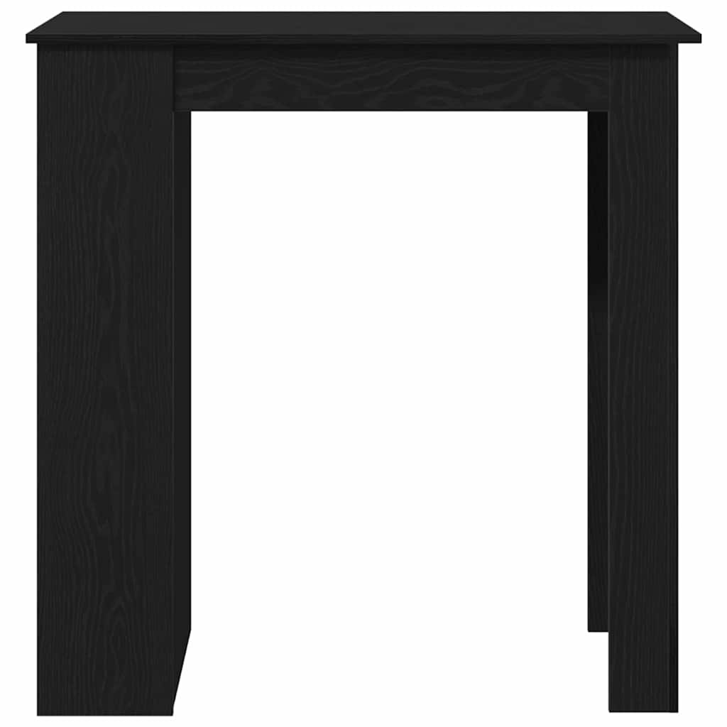 Bar Table 102 x 50 x 103,5 cm Engineered Wood Black Oak