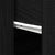Black Oak Sideboard Black Oak 80 x 33 x 70 cm Engineered wood