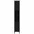 Bathroom Cabinet Black oak 30 x 30 x 190 cm Engineered Wood