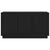 Sideboard Black oak 102 x 35 x 55 cm Engineered wood