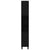 Bathroom Cabinet Black oak 30 x 30 x 190 cm Engineered Wood