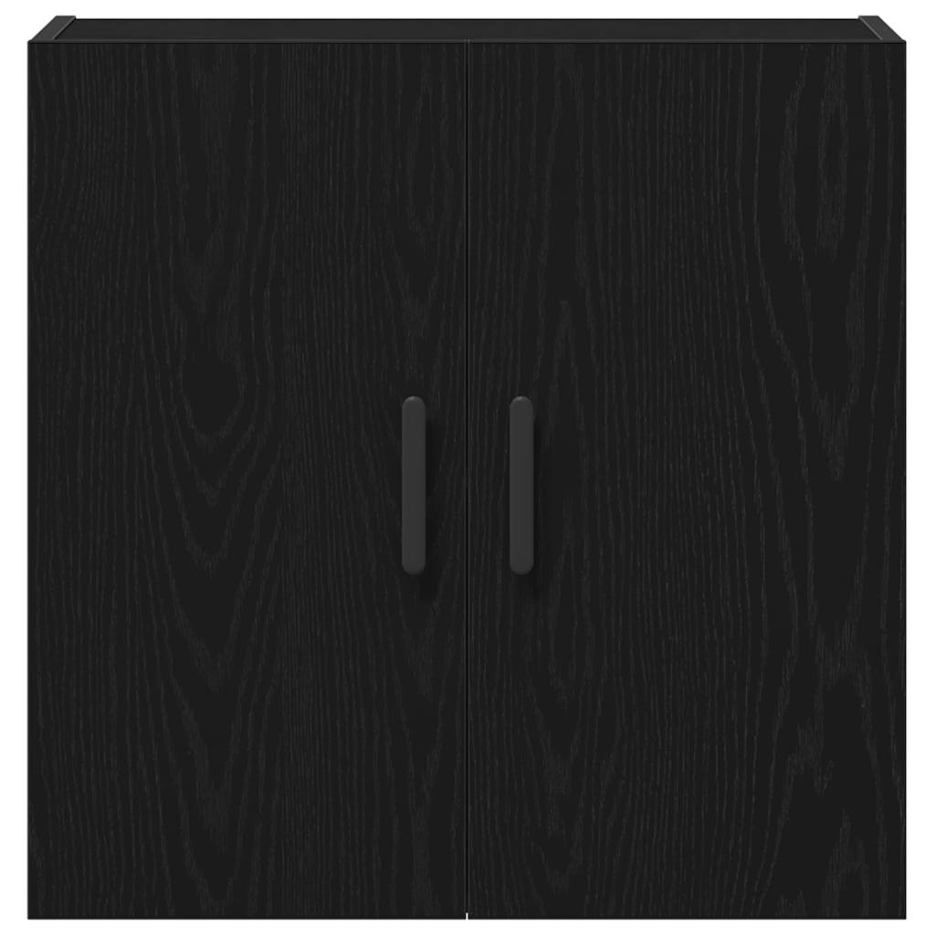 Wall-mounted Cabinet Black Oak 60 x 31 x 60 cm Engineered Wood
