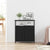 Sideboard Black oak 70 x 30 x 80 cm Engineered wood