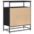 Sideboard Black oak 69 x 35 x 80 cm Engineered wood