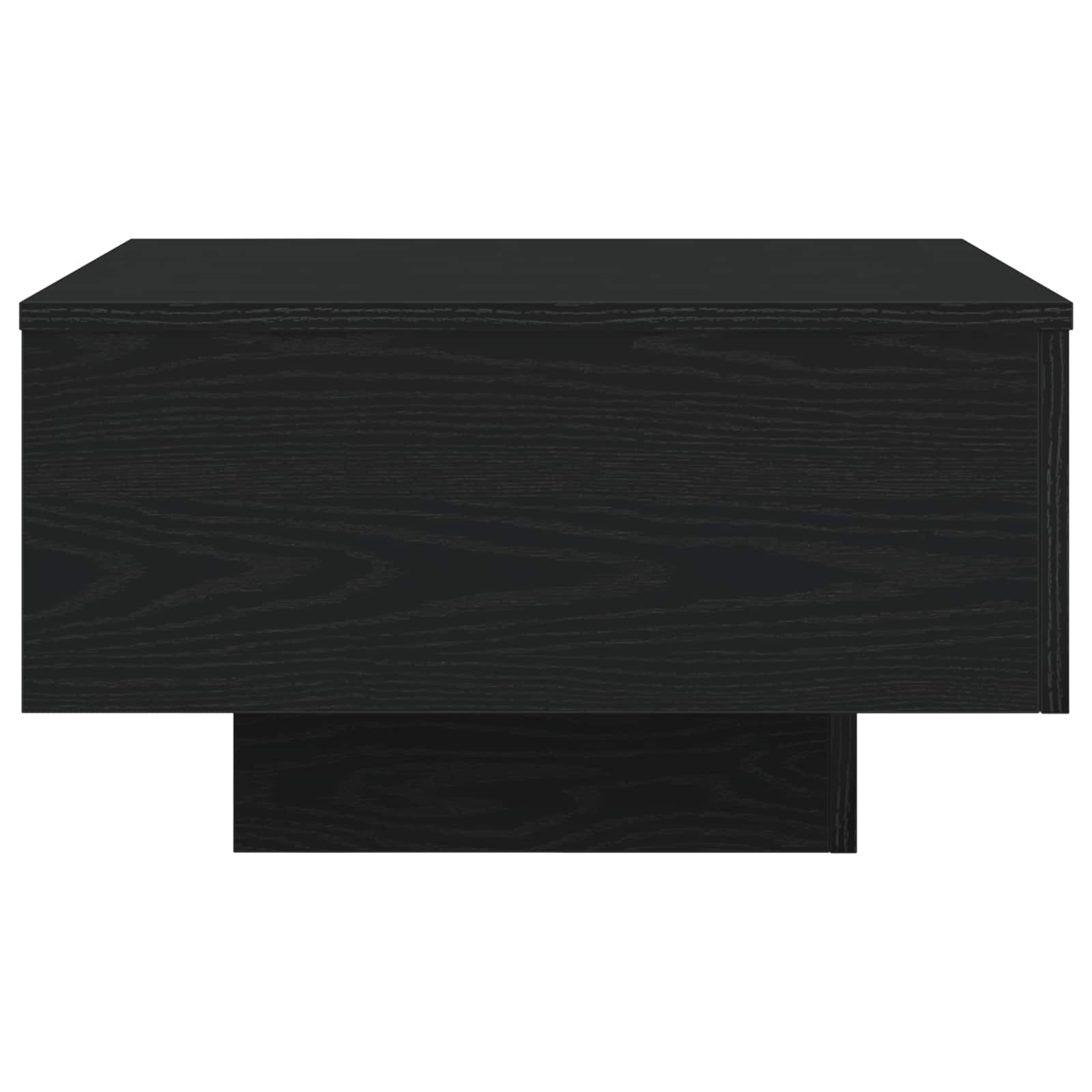 Coffee Table Black Oak 55 x 55 x 31 cm Engineered Wood