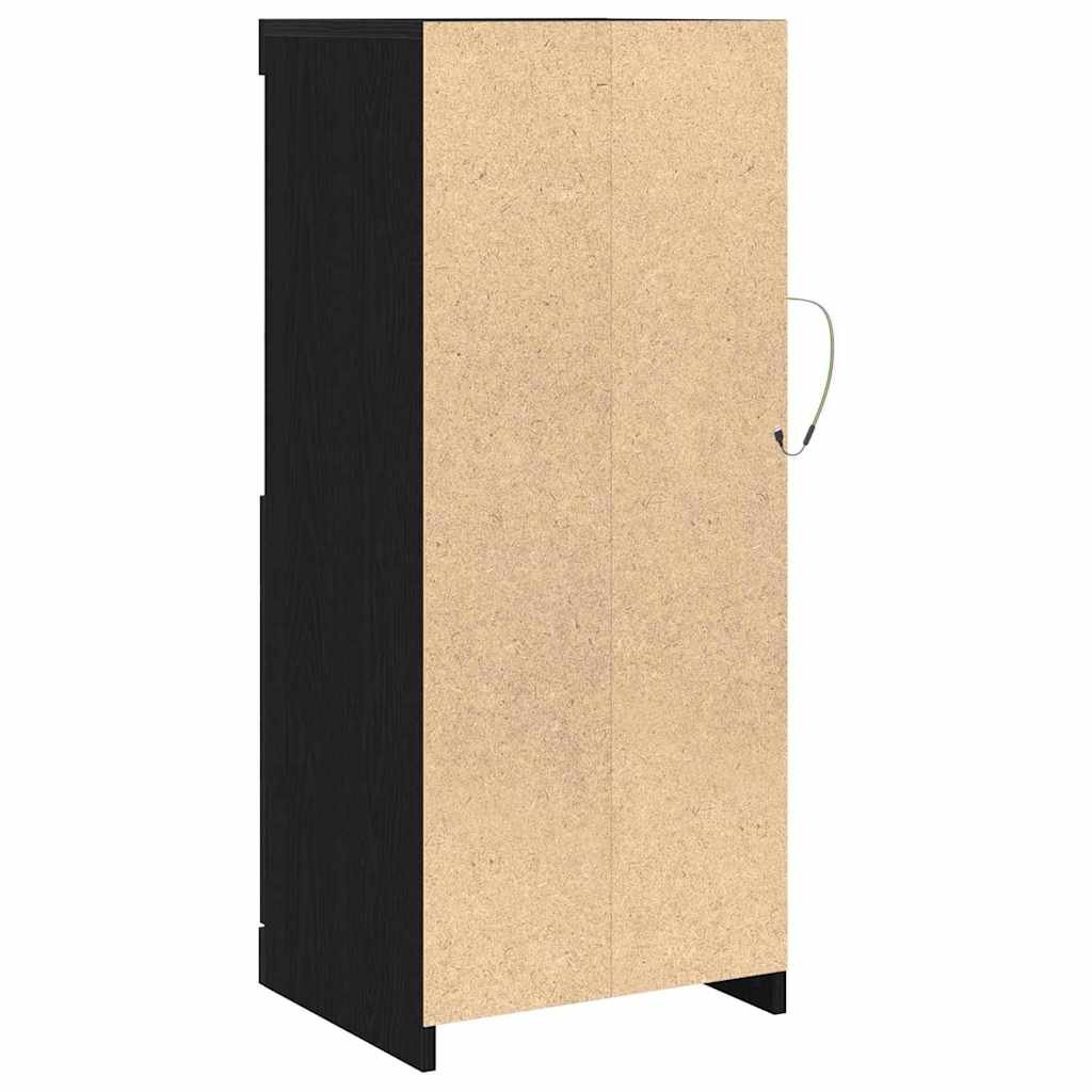 Sideboard Black 41 x 37 x 100 cm Engineered wood