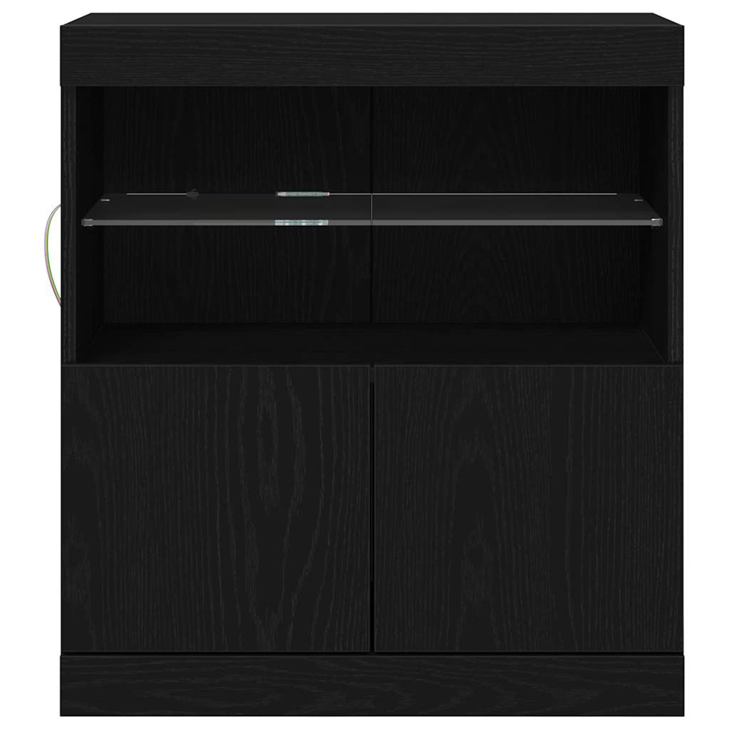 Sideboard Black 60 x 37 x 67 cm Engineered wood