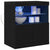 Sideboard Black 60 x 37 x 67 cm Engineered wood
