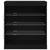 Sideboard Black Oak 60.5 x 37 x 67 cm Engineered Wood