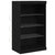 Sideboard Black Oak 60.5 x 37 x 100 cm Engineered Wood