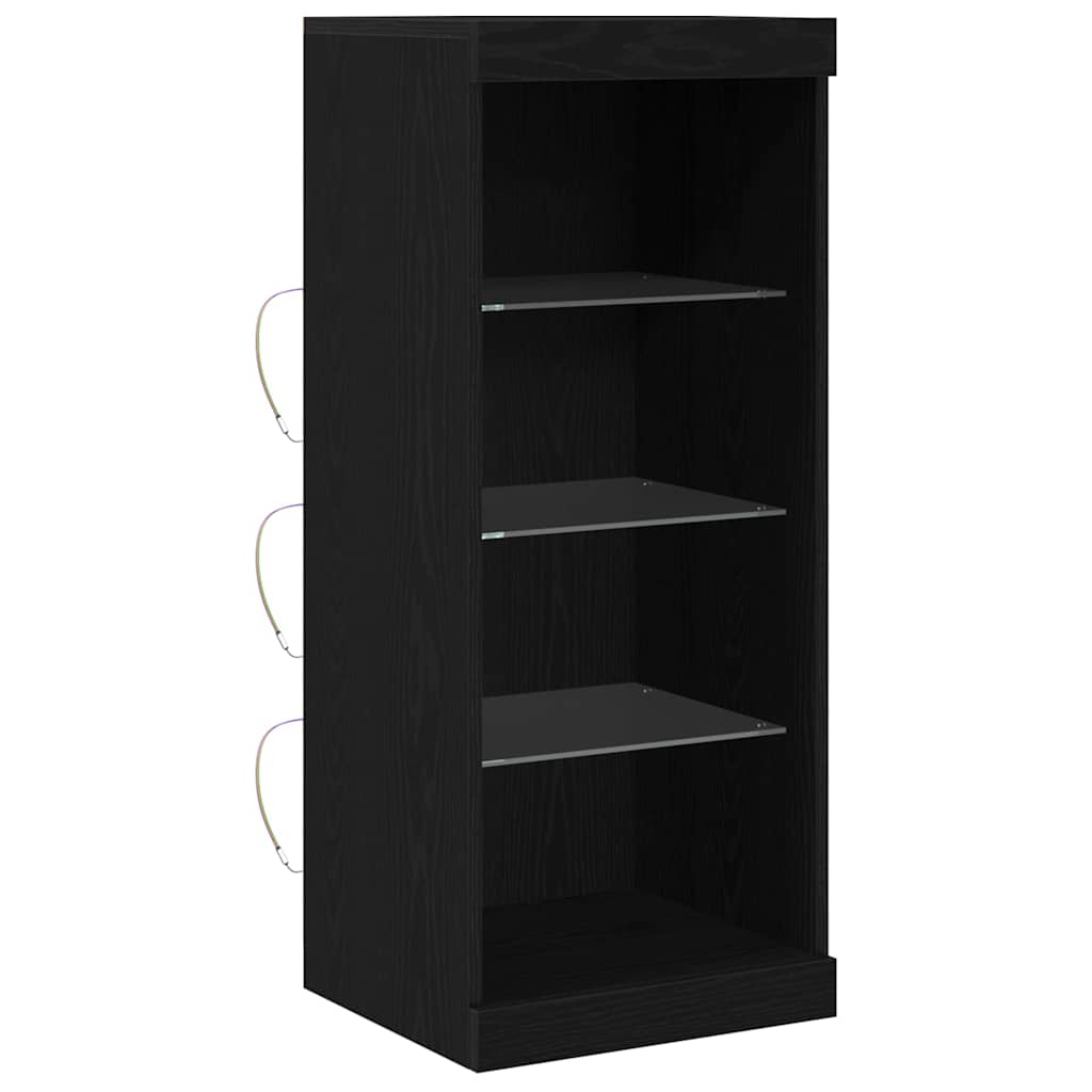 Sideboard Black oak 41 x 37 x 100 cm Engineered Wood