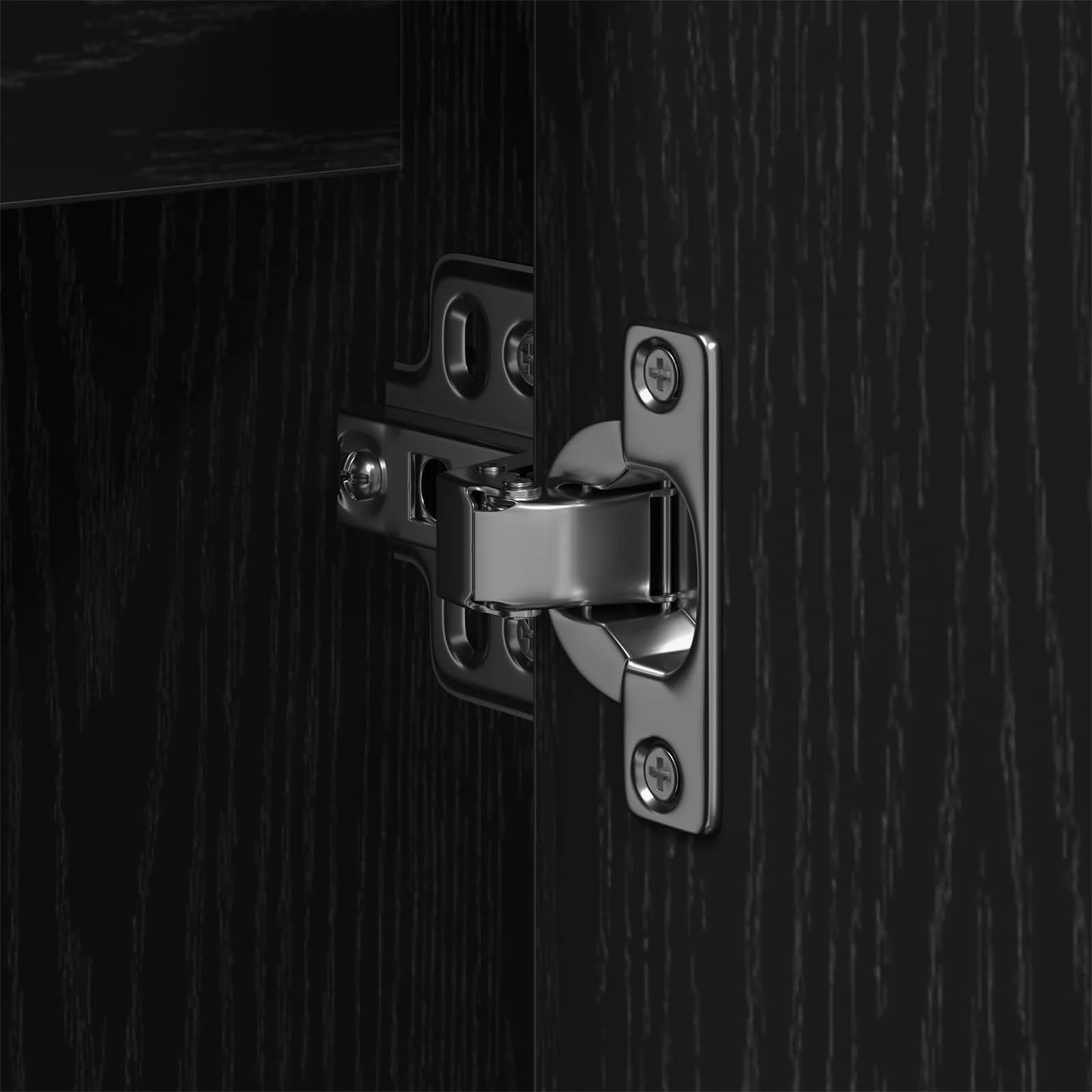Bathroom Sink Cabinet Black Oak 60 x 30 x 60 cm Engineered Wood