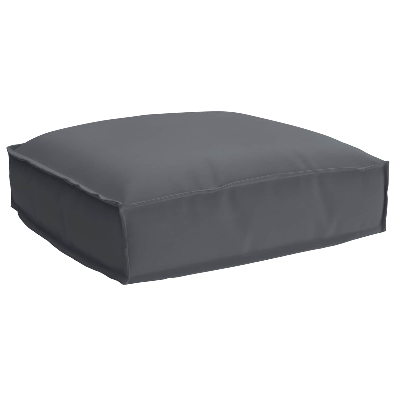 Cushion Anthracite 50 x 50 x 12 cm Oxford Fabric
