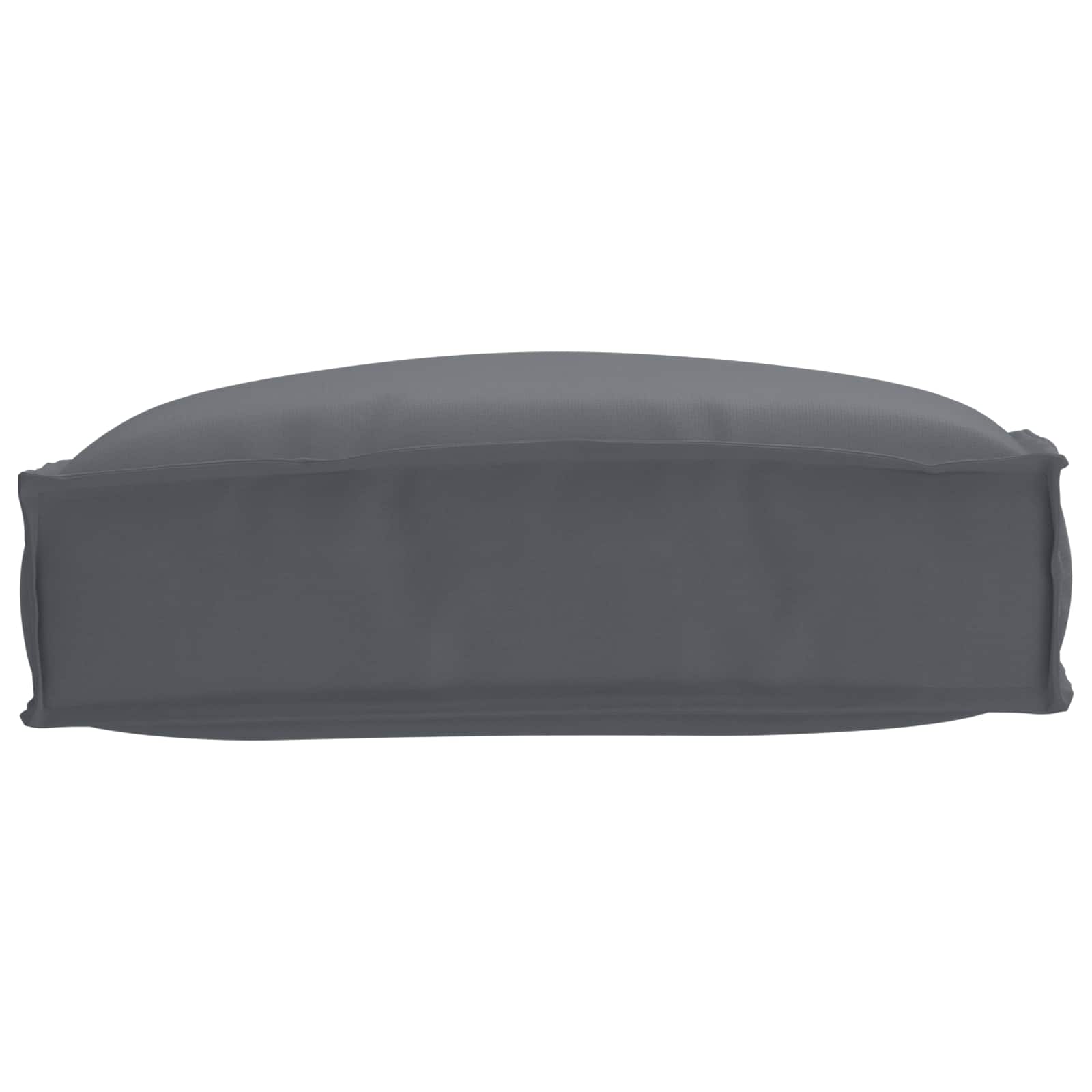 Cushion Anthracite 50 x 50 x 12 cm Oxford Fabric