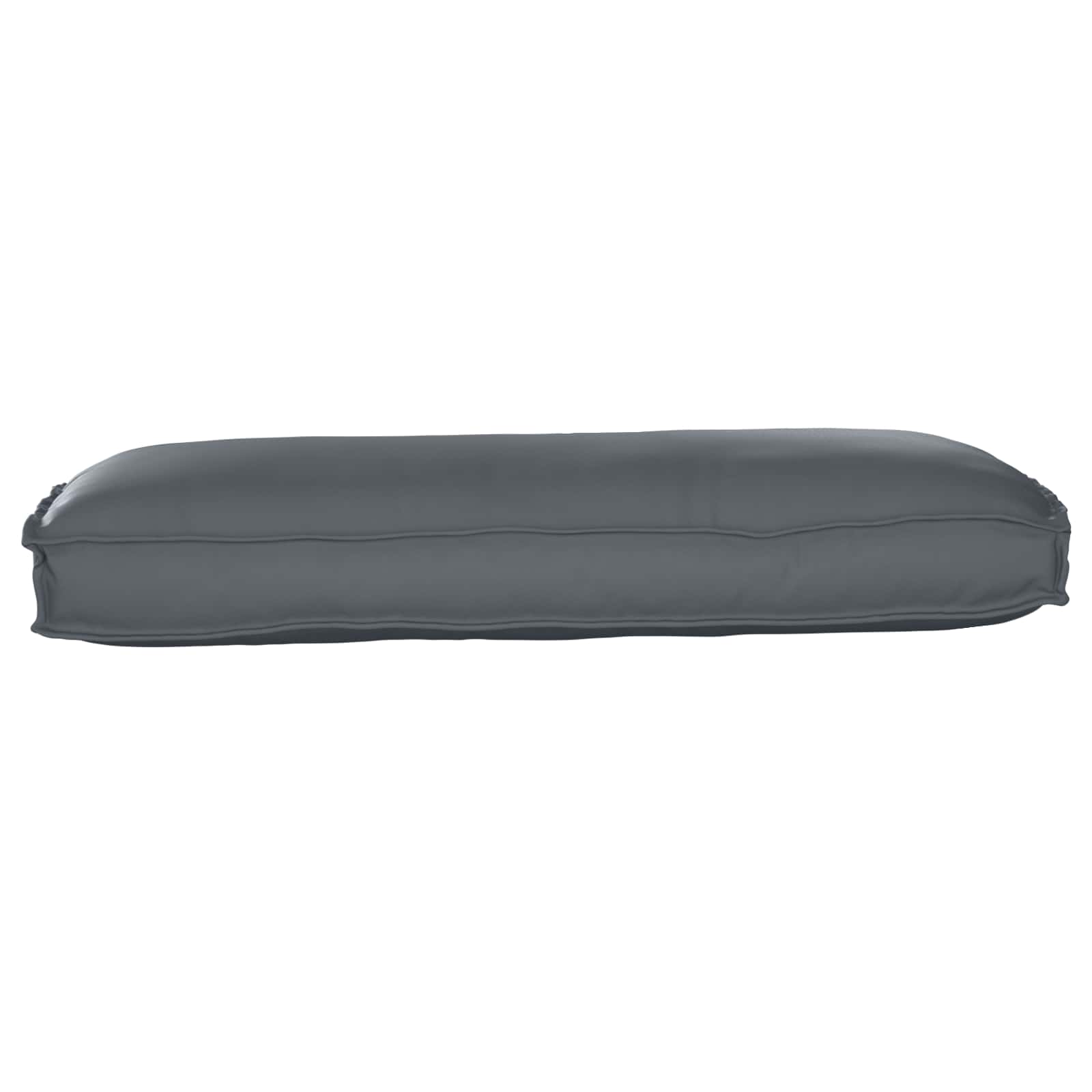 Cushion Anthracite 120 x 50 x 12 cm Oxford Fabric