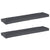 Pallet Cushion Set 2 pcs Anthracite 180 x 40 x 8 cm