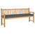 Pallet Cushion Set 2 pcs Anthracite 180 x 40 x 8 cm