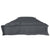 Pallet Cushion Set 2 pcs Anthracite 180 x 40 x 8 cm