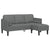 Sofa Set Dark Grey 173 x 131 x 67 cm Fabric