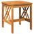 Garden Sofa Set with Cushion 3 pcs Brown Solid acacia wood