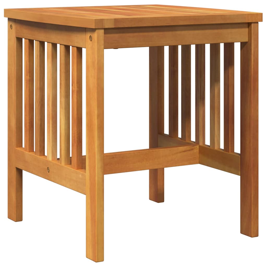 Side Table Oil Natural Solid Acacia Wood