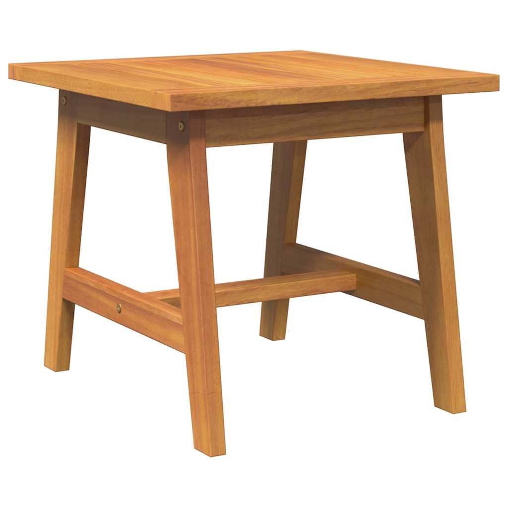 Bistro Set with Cushion 3 pcs Brown Solid Acacia Wood