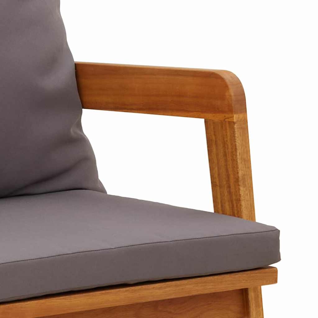 Garden Bench Oil Natural 115 x 65 x 71 cm Solid Acacia Wood
