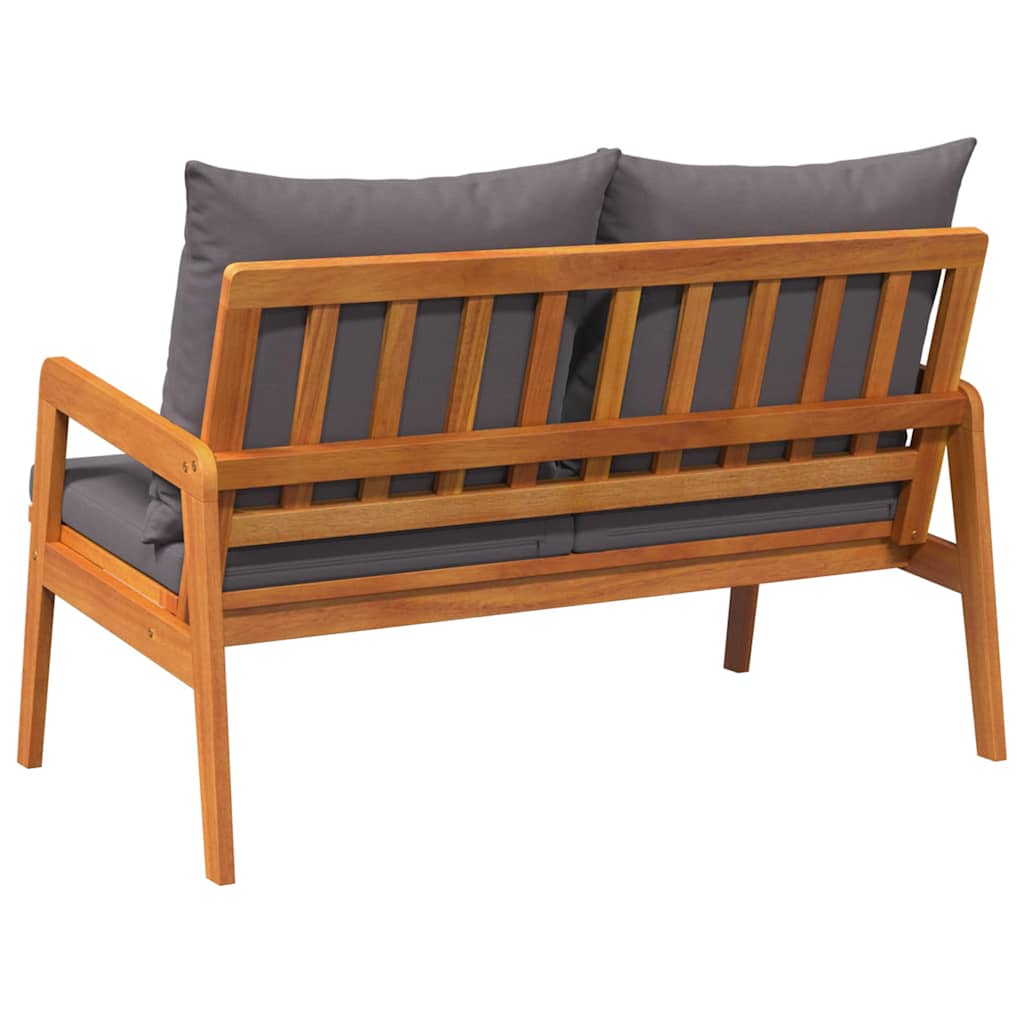 Garden Bench Oil Natural 115 x 65 x 71 cm Solid Acacia Wood