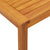 Coffee Table Brown Solid Acacia wood