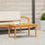 Coffee Table Brown Solid Acacia wood